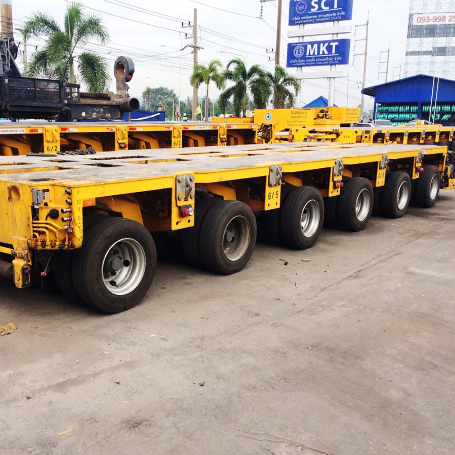 Hydraulic Modulartrailers