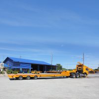 Lowbed air suspension trailer 5axles-Line